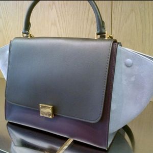 CELINE Tricolor Trapeze